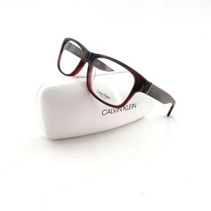 New Calvin Klein Frames Acetate Unisex Brown 8516 619 54 16 140 Eyeglasses